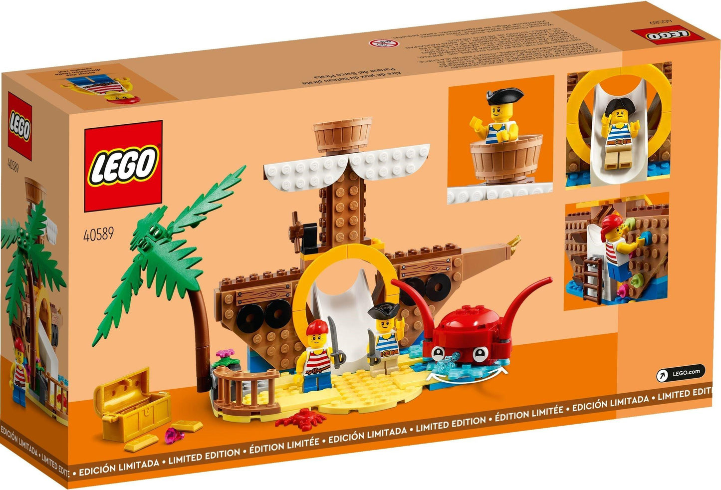 LEGO Piraten schip speelplaats 40589 Creator