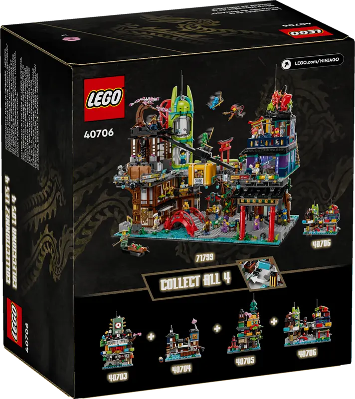 LEGO Micro NINJAGO® City Markets 40706 Ninjago