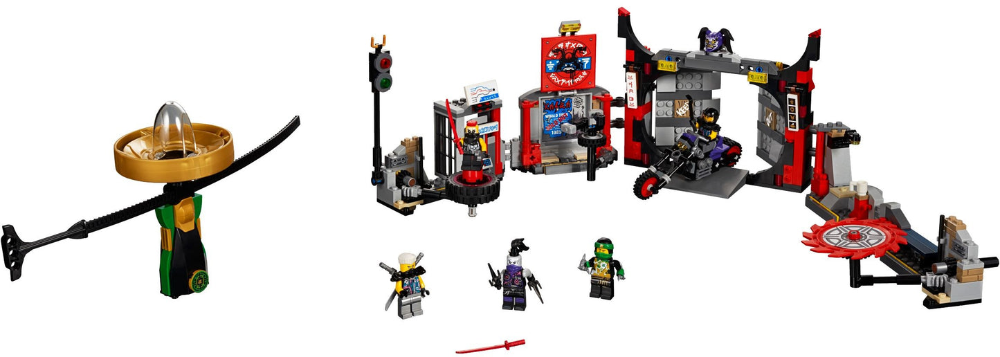 LEGO Het S.O.G. Hoofdkantoor met Lloyd en andere minifiguren 70640 Ninjago