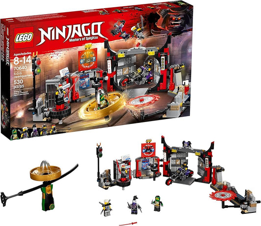 LEGO Het S.O.G. Hoofdkantoor met Lloyd en andere minifiguren 70640 Ninjago