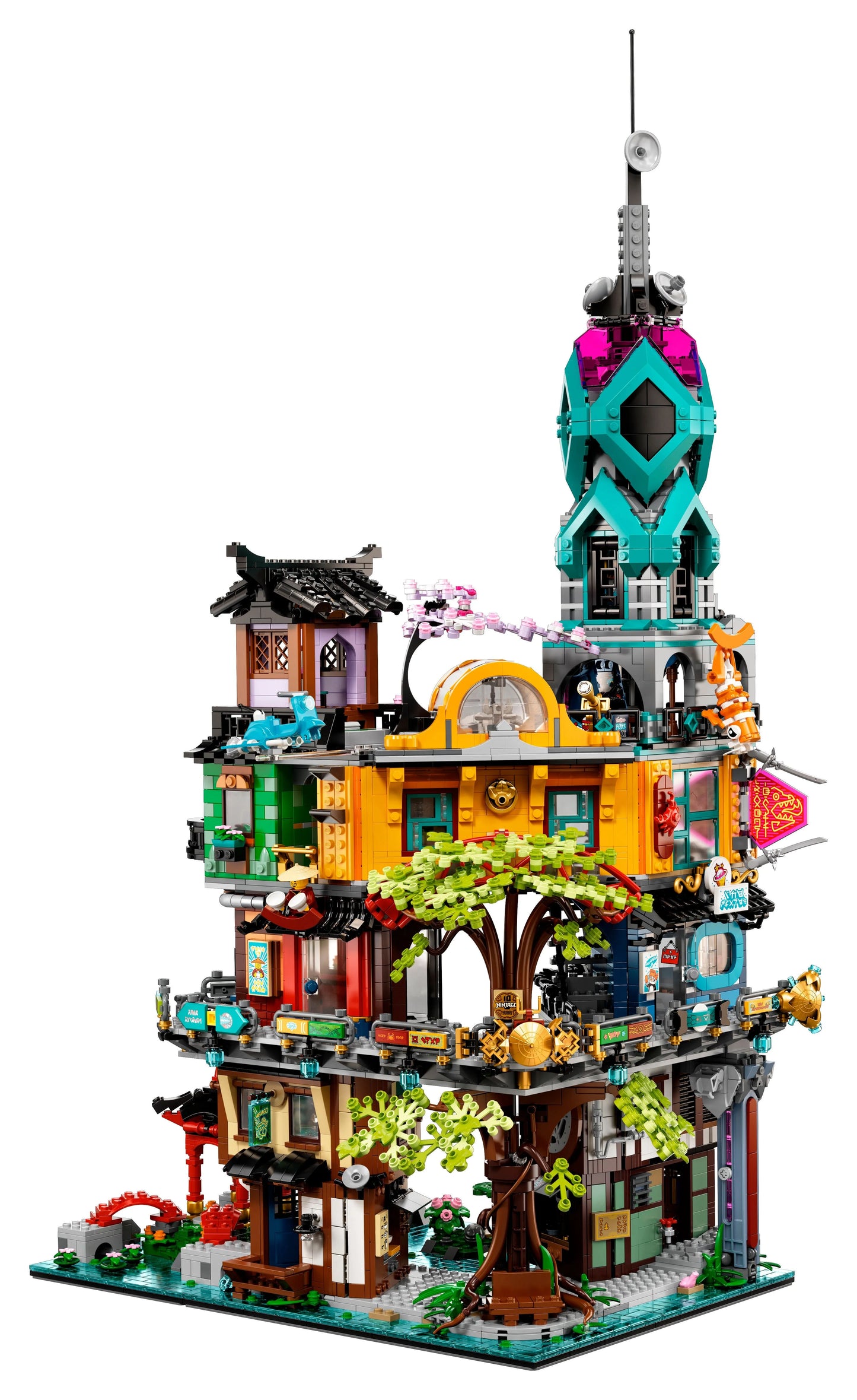 LEGO Ninjago Stadstuinen / The gardens of Ninjago City 71741 Ninjago