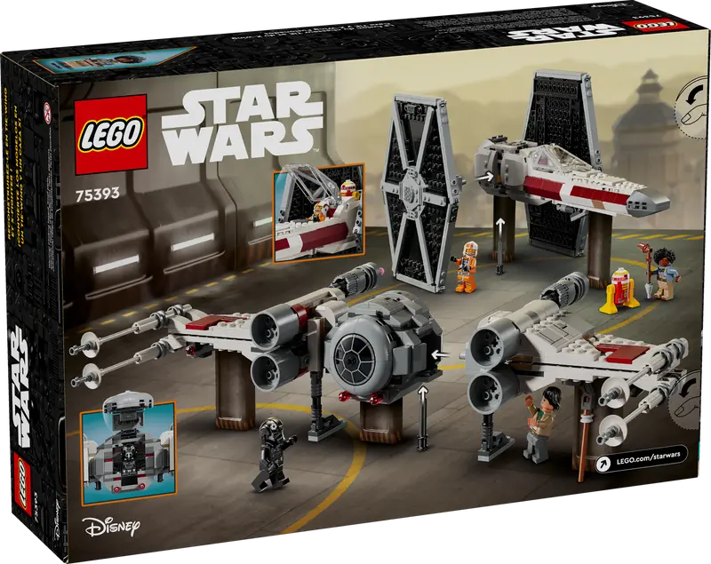 LEGO TIE Fighter en X-wing combi 75393 StarWars