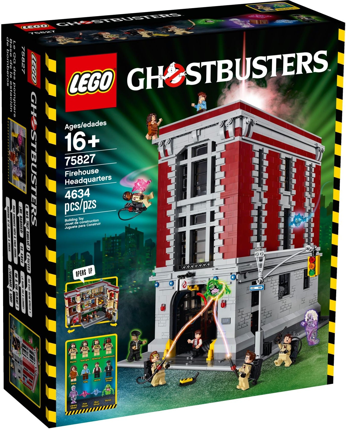 LEGO Brandweer kazerne Ghostbusters Firehouse 75827 Icons