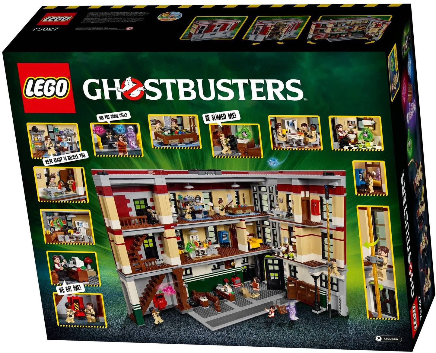 LEGO Brandweer kazerne Ghostbusters Firehouse 75827 Icons