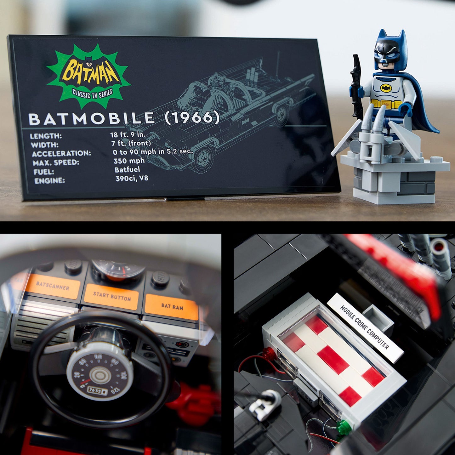 LEGO Batman™: de klassieke tv-serie Batmobile™ 76328 Batman