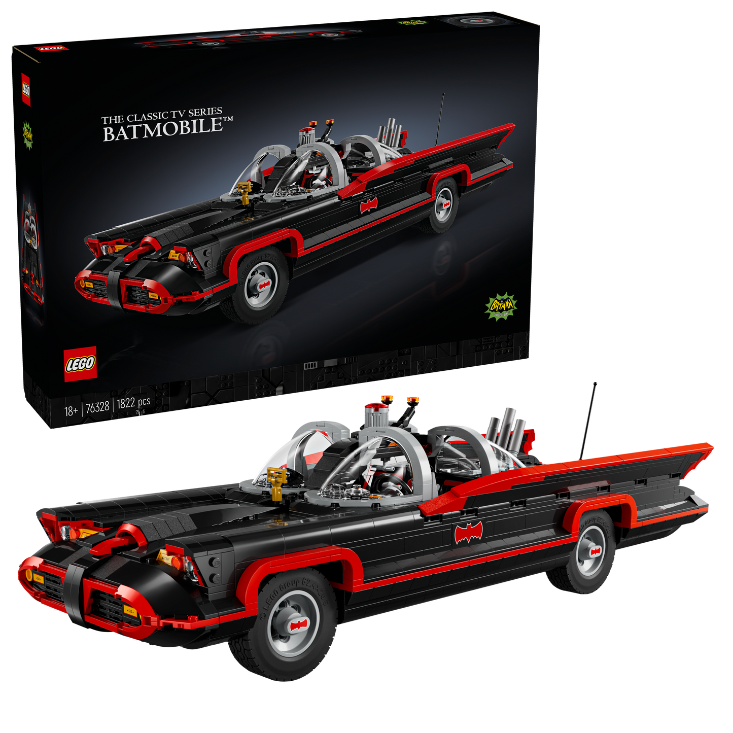 LEGO Batman™: de klassieke tv-serie Batmobile™ 76328 Batman