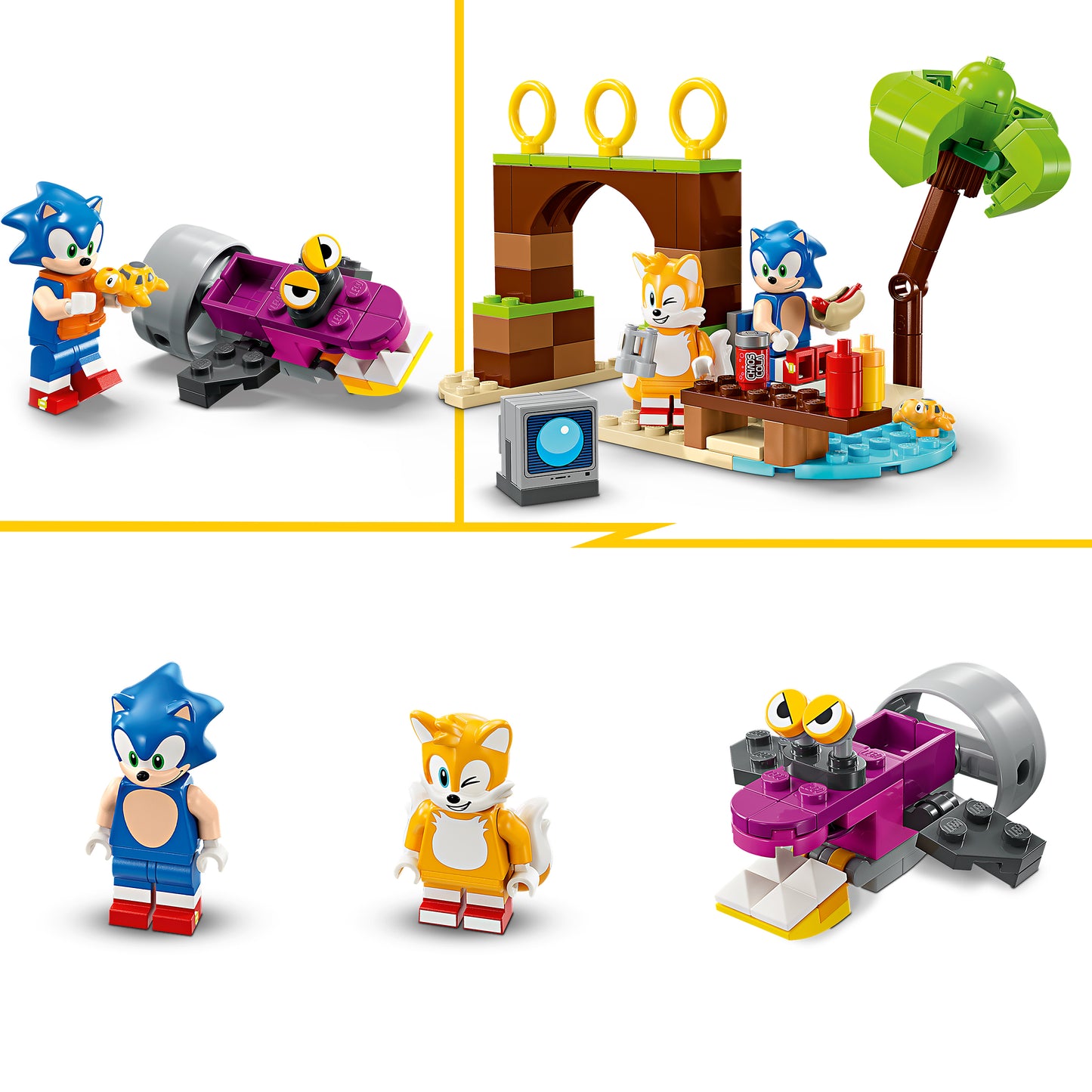 LEGO Tails' Adventure Boat 76997 Sonic