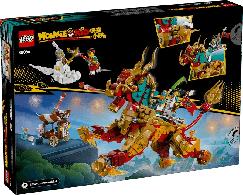 LEGO Mythische qilin 80066 Chinees Nieuwjaar