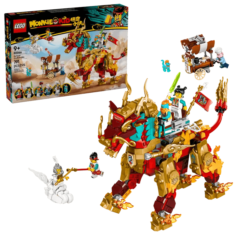 LEGO Mythische qilin 80066 Chinees Nieuwjaar