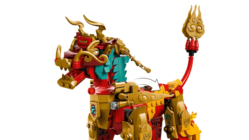 LEGO Mythische qilin 80066 Chinees Nieuwjaar