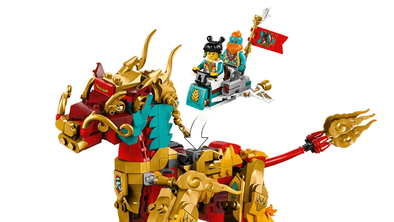 LEGO Mythische qilin 80066 Chinees Nieuwjaar