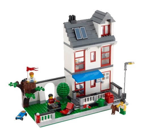 LEGO Familiehuis, 2 verdiepingen 8403 City