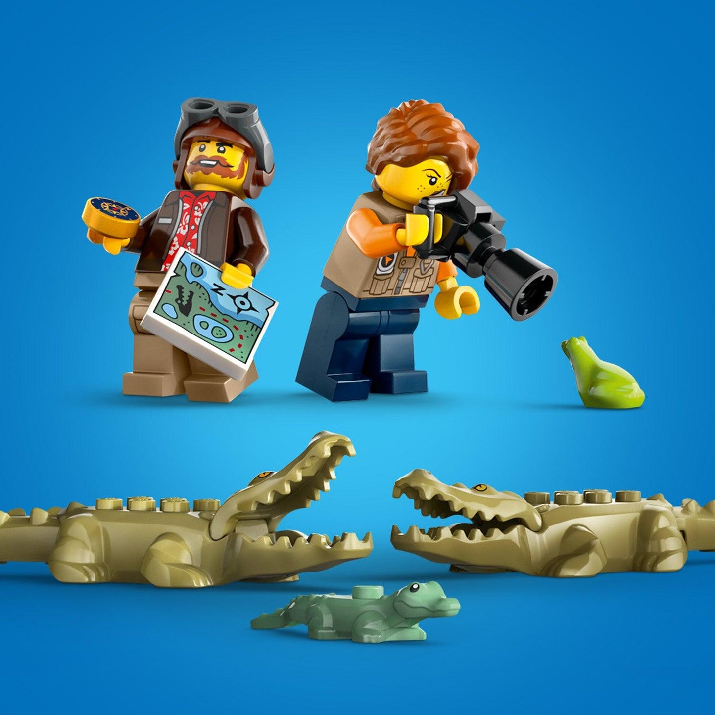 LEGO Jungleonderzoekers: watervliegtuig 60425 City