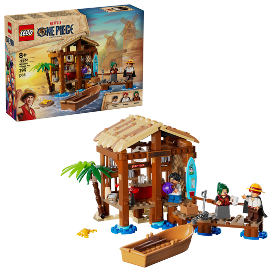 LEGO Hut in Windmolendorp 75636 One Piece