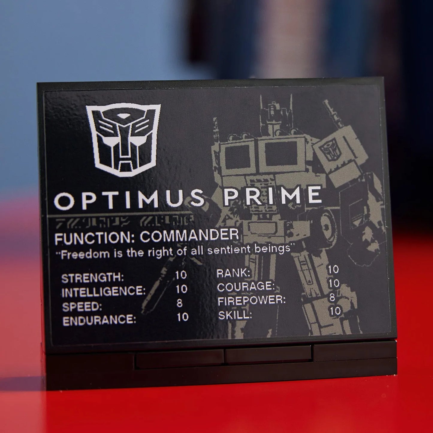 LEGO Optimus Prime Transformers 10302 Creator Expert (€. 10,00 per week + €. 50,00 borg)