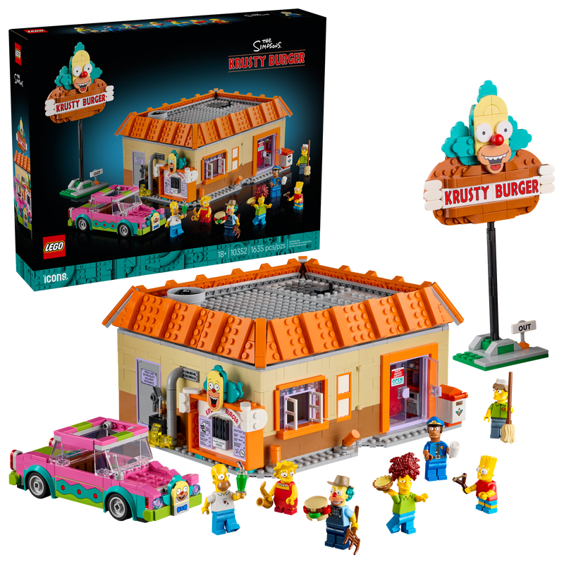 LEGO The Simpsons™: Krusty Burger 10352 Icons
