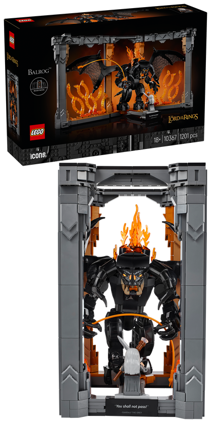 LEGO  Boekensteun: The Lord of the Rings – Balrog™ 10367 Lord of the Rings