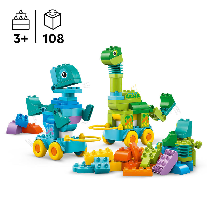 LEGO 3-in-1 dinosaurussen op wielen 10451 DUPLO