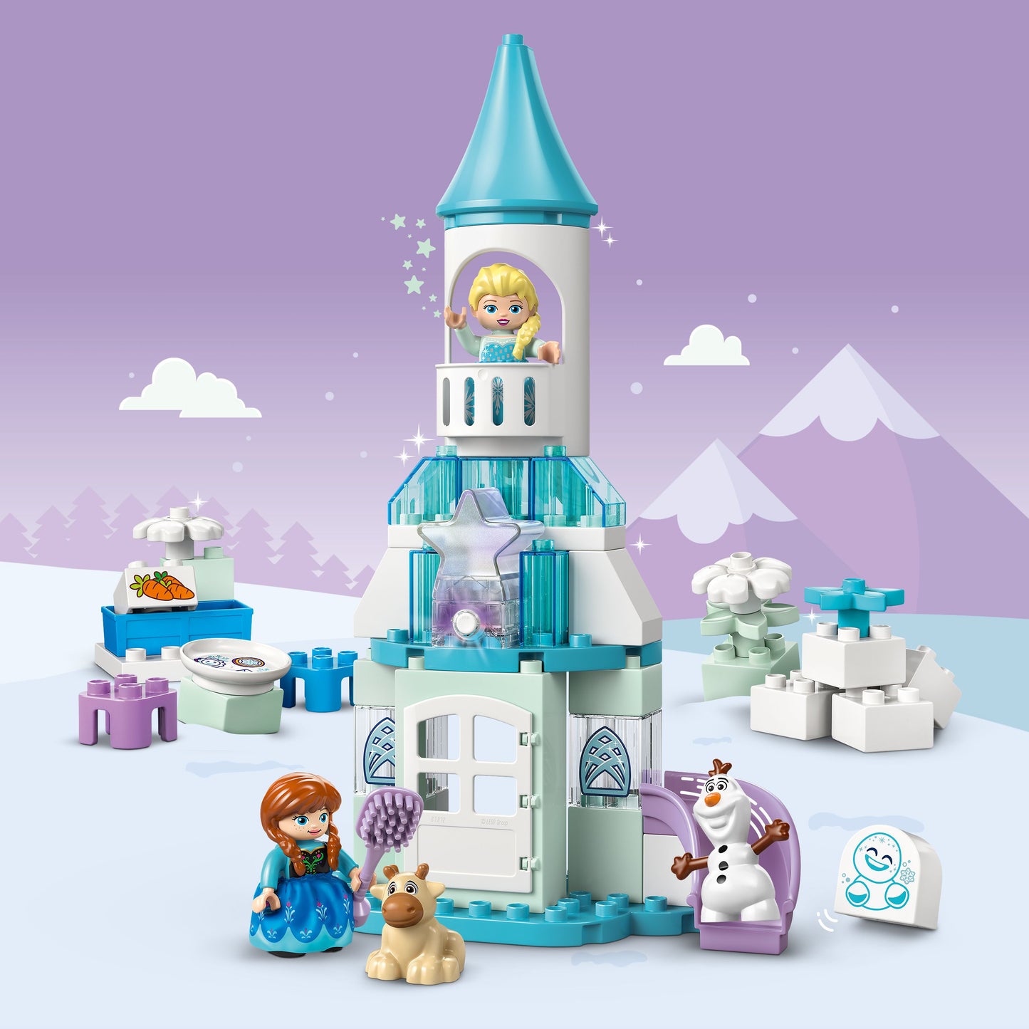 LEGO Anna en Elsa's Frozen kasteelfeest 10455 DUPLO