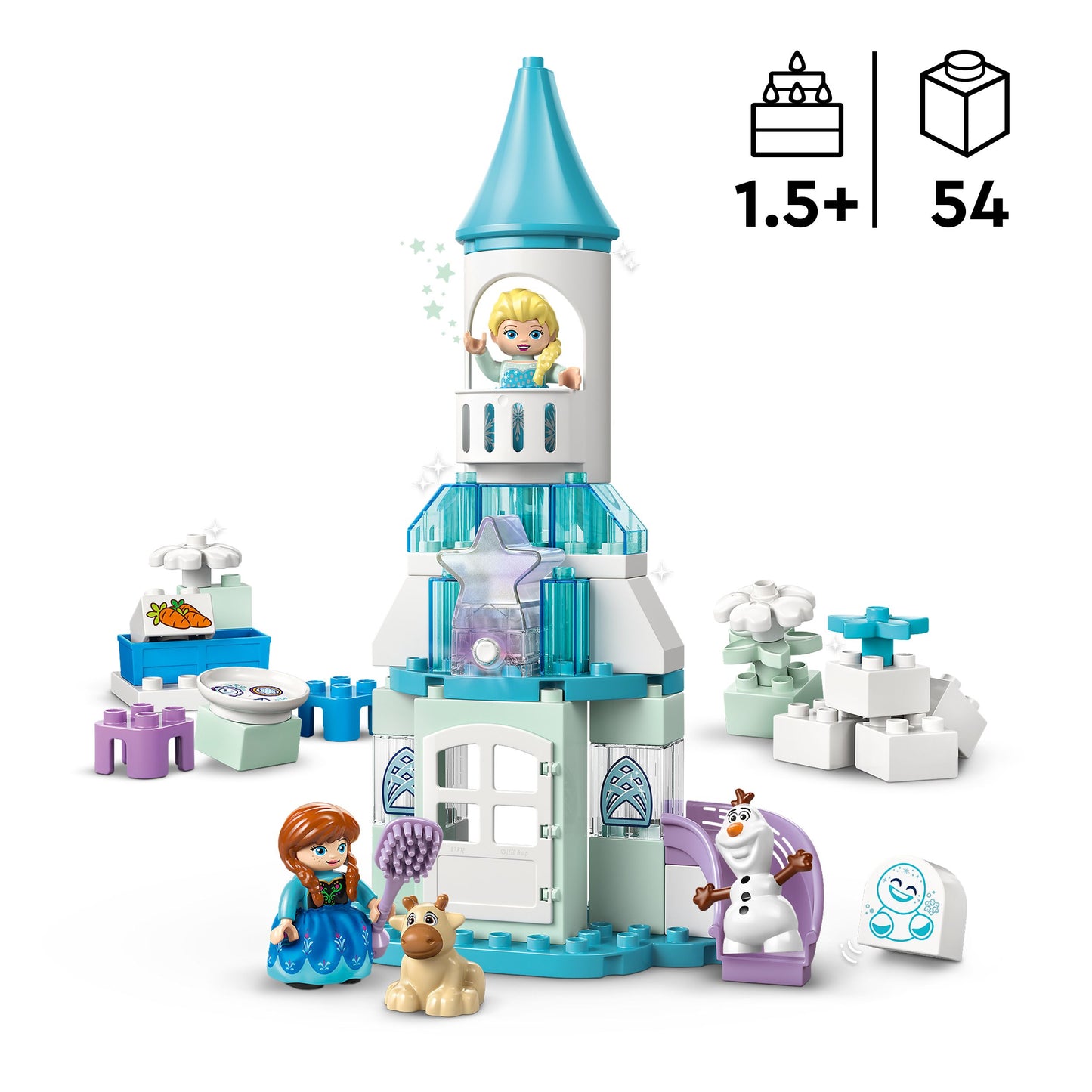 LEGO Anna en Elsa's Frozen kasteelfeest 10455 DUPLO
