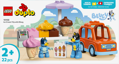 LEGO Een ijsje halen met Bluey 10458 DUPLO Bluey(Pre-Order: 1 augustus)