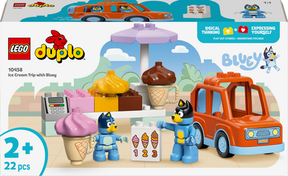 LEGO Een ijsje halen met Bluey 10458 DUPLO Bluey(Pre-Order: 1 augustus)