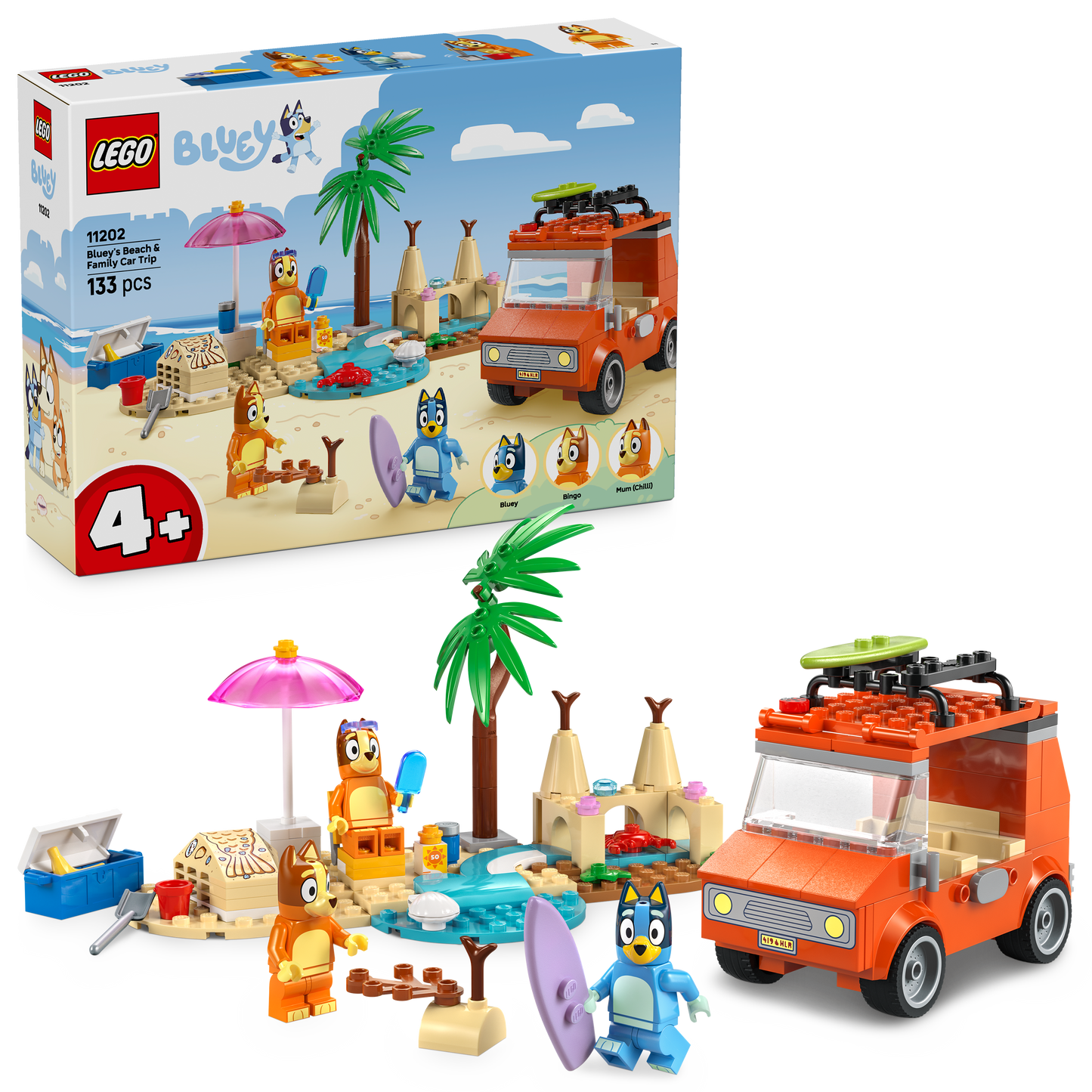 LEGO Bluey's autorit 11202 DUPLO Bluey (Pre-Order: 1 augustus)