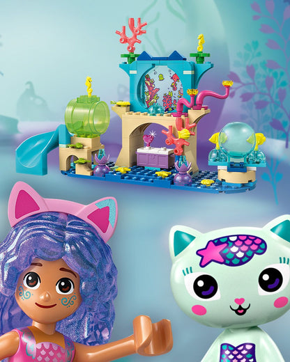 LEGO Zeemeermin Gabby's aquariumavontuur 11204 Gabby's Dollhouse (Pre-Order: augustus)