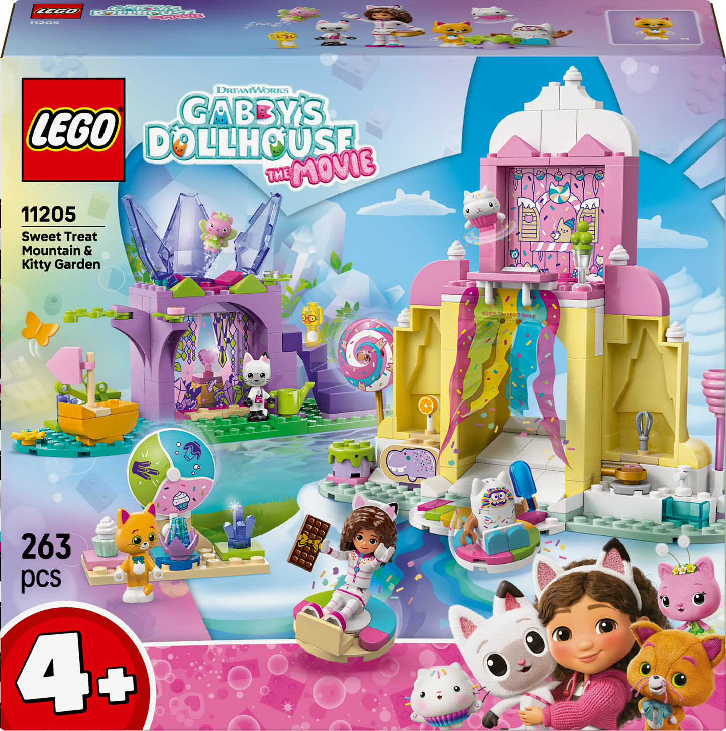 LEGO Snoepjesberg en kittentuin 11205 Gabby's Dollhouse
