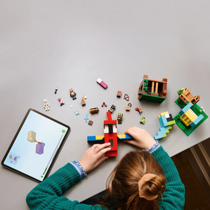 LEGO De papegaaienhuizen 21282 Minecraft