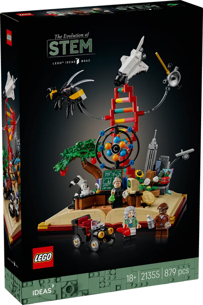 LEGO De ontwikkeling van Stem 21355 Ideas