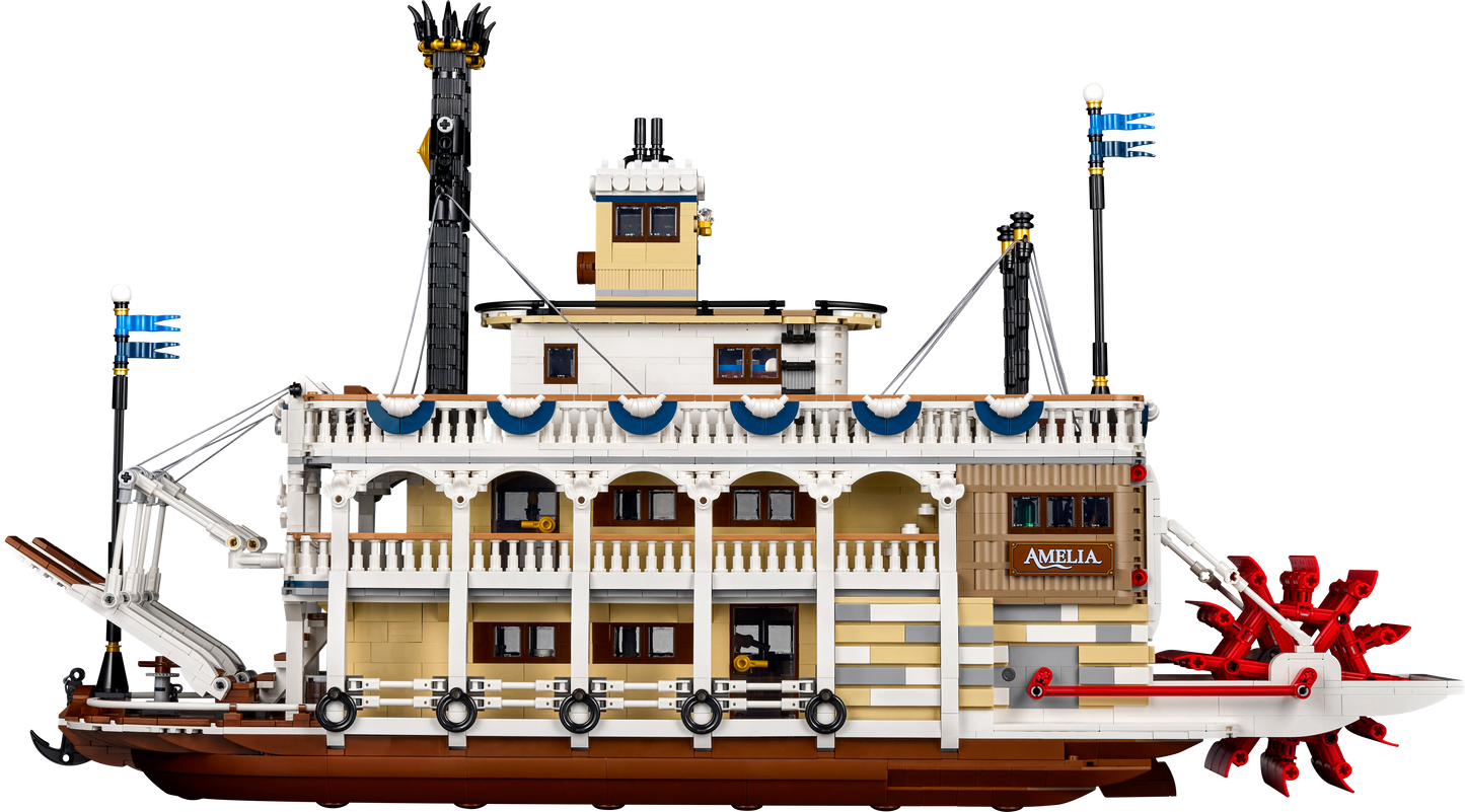 LEGO Stoomboot 21356 Ideas