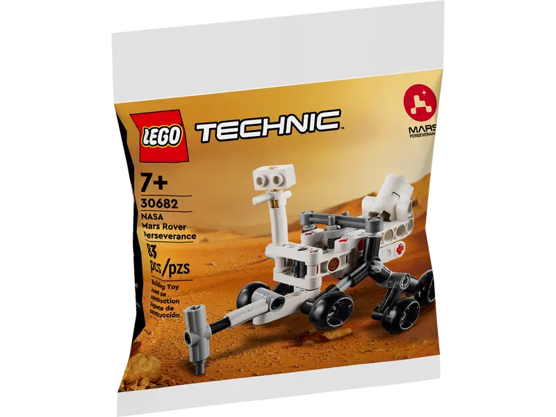 LEGO NASA Mars Rover Perseverance & Ruimtezweefmotor 30682 Technic (Polybag)