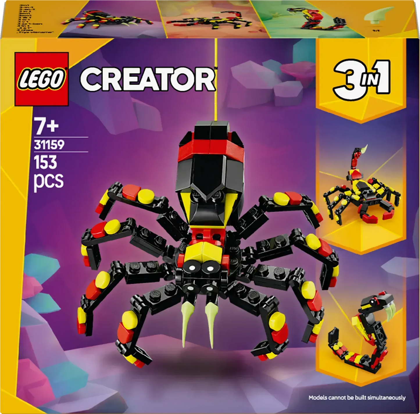 LEGO Wilde dieren: Spannende Spin 31159 Creator 3-in-1