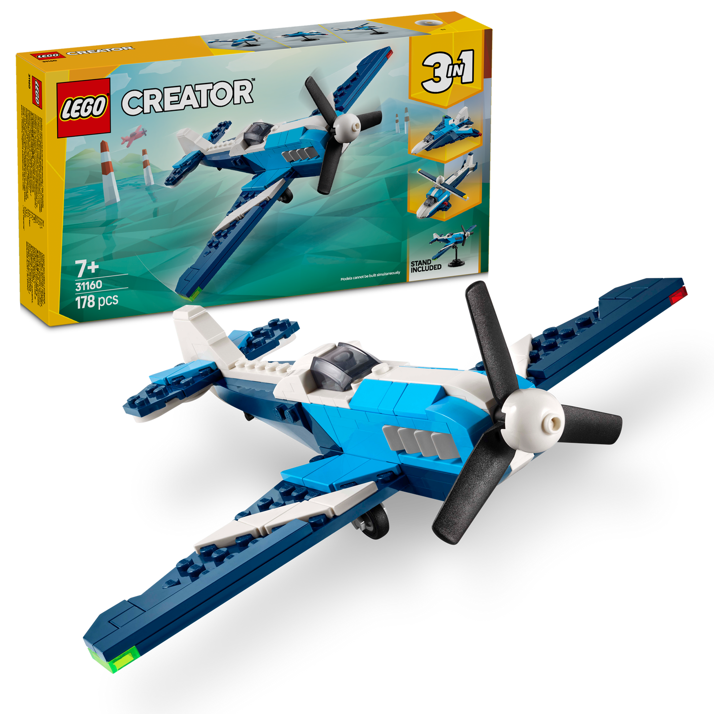 LEGO Race Vliegtuig 31160 Creator (Pre-Order: 1 januari)