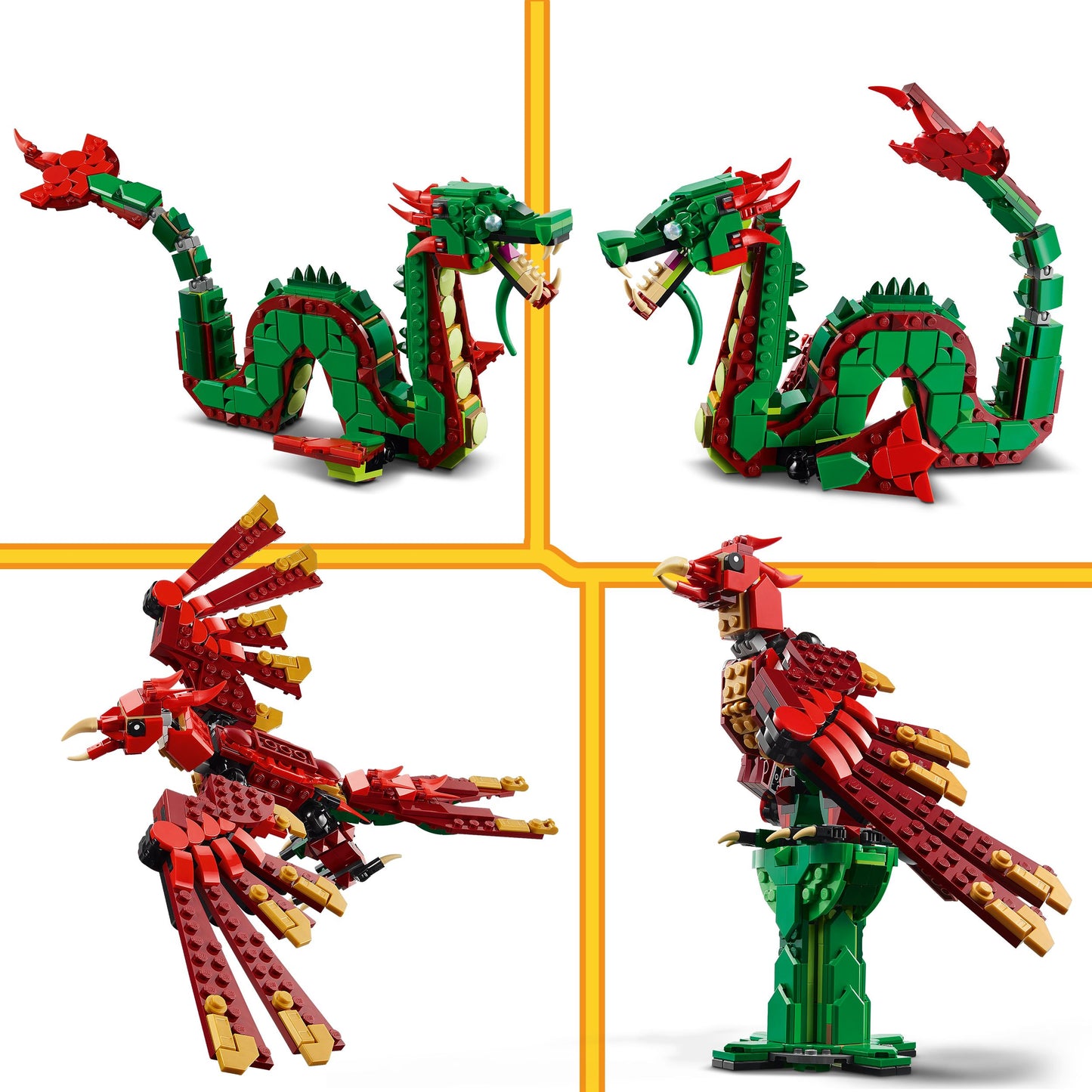 LEGO Middeleeuwse Draak 31161 Creator 3-in-1 (Pre-Order: januari 2025)