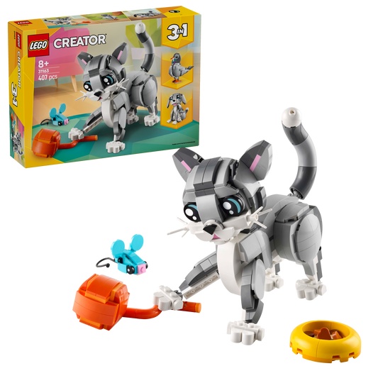 LEGO Speelse kat 31163 Creator 3-in-1 (Pre-Order: januari 2025)