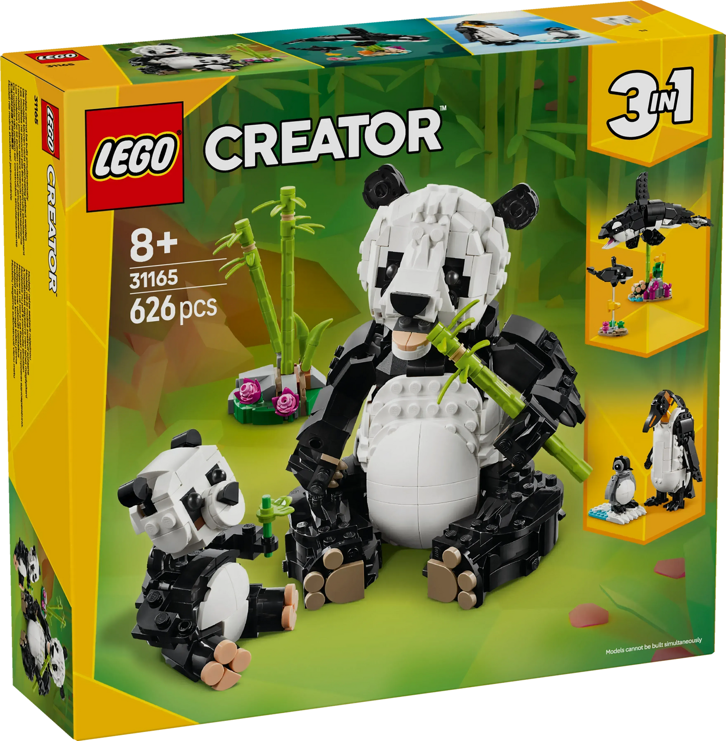 LEGO Wilde dieren: Pandafamilie 31165 Creator 3-in-1