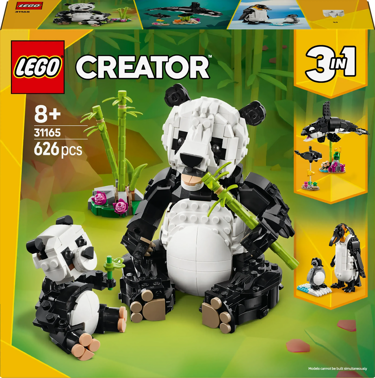 LEGO Wilde dieren: Pandafamilie 31165 Creator 3-in-1