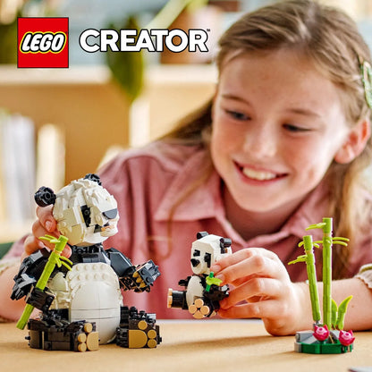 LEGO Wilde dieren: Pandafamilie 31165 Creator 3-in-1
