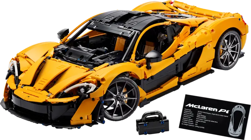 LEGO 42172 McLaren P1 Ultimate Car: Bouw een icoonische supercar!