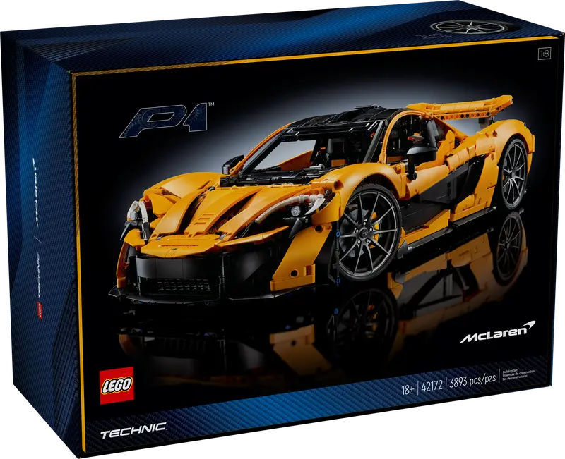 LEGO 42172 McLaren P1 Ultimate Car: Bouw een icoonische supercar!