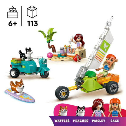 LEGO Surf- en Scooterplezier met de hondjes 42641 Friends