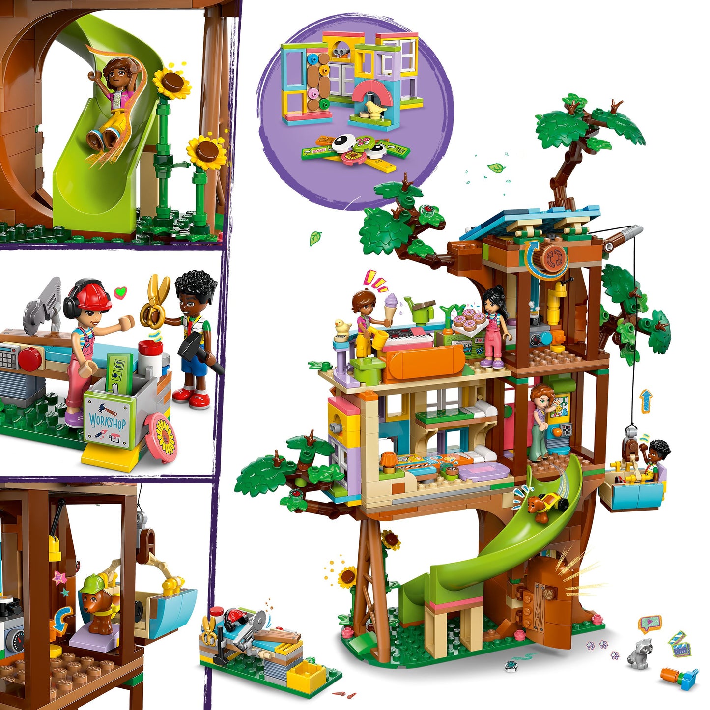 LEGO Vriendschapsboomhut 42652 Friends (Pre-Order: januari 2025)