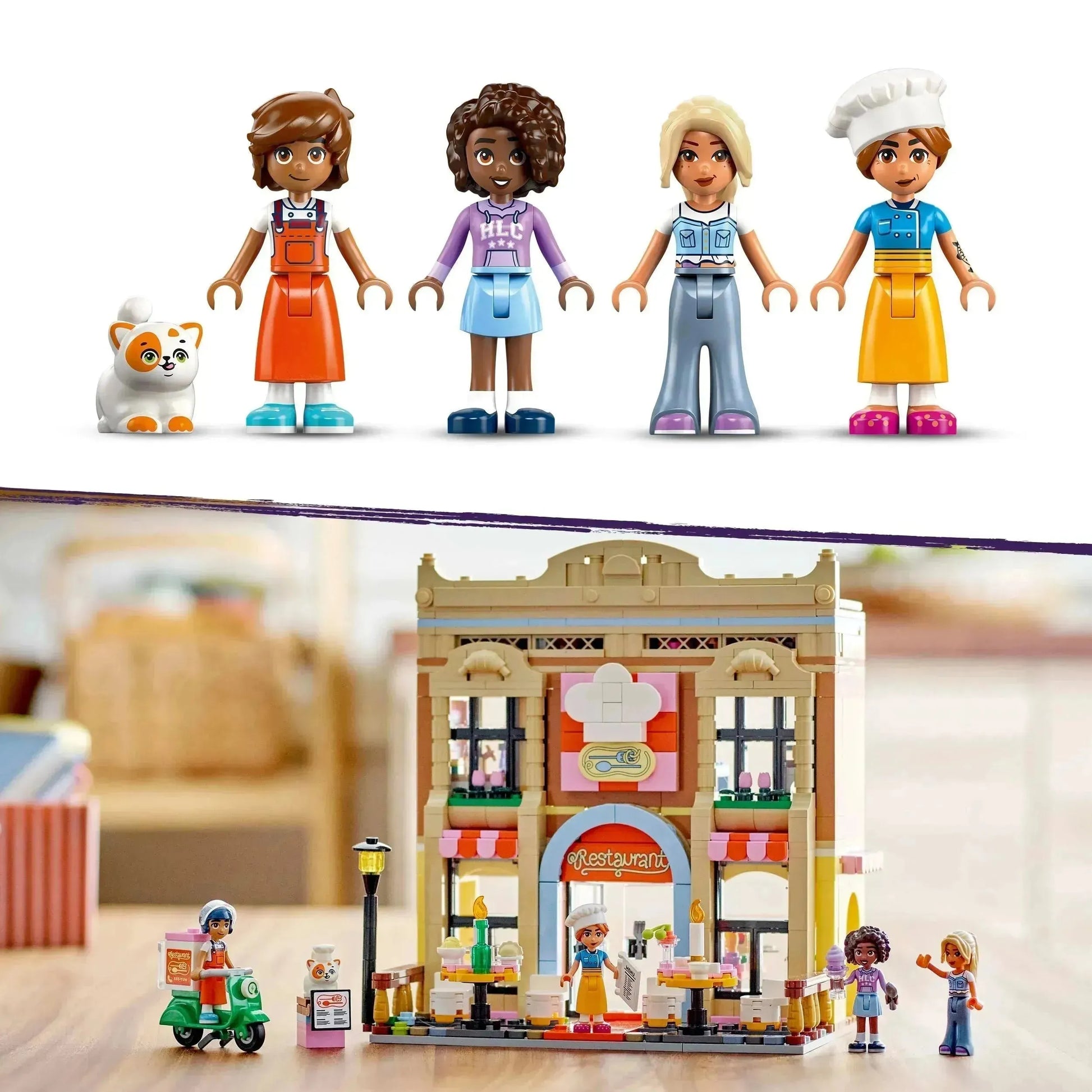 LEGO Kookles in het restaurant 42655 Friends -  - LEGO