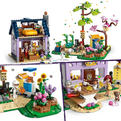 LEGO Imkerhuis en bloemen 42669 Friends