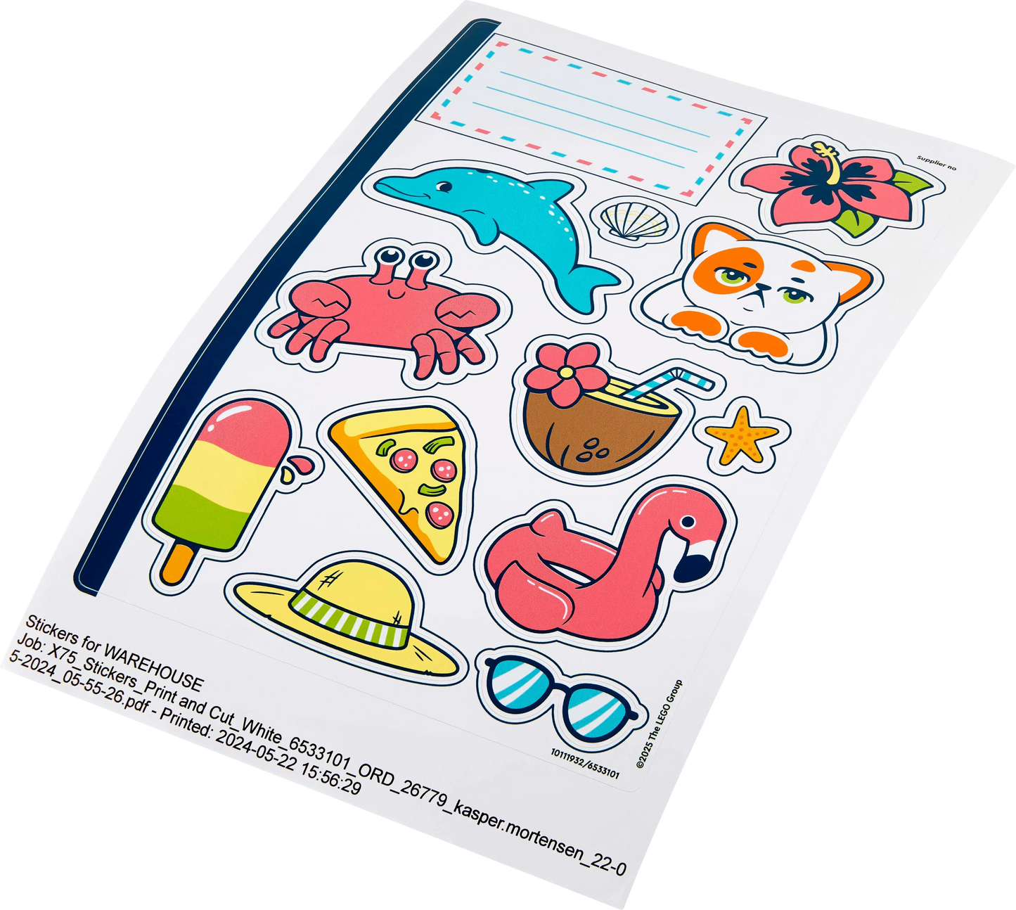 LEGO Creative Beach and Suitcase 42672 Friends (Pre-Order: January 2025)