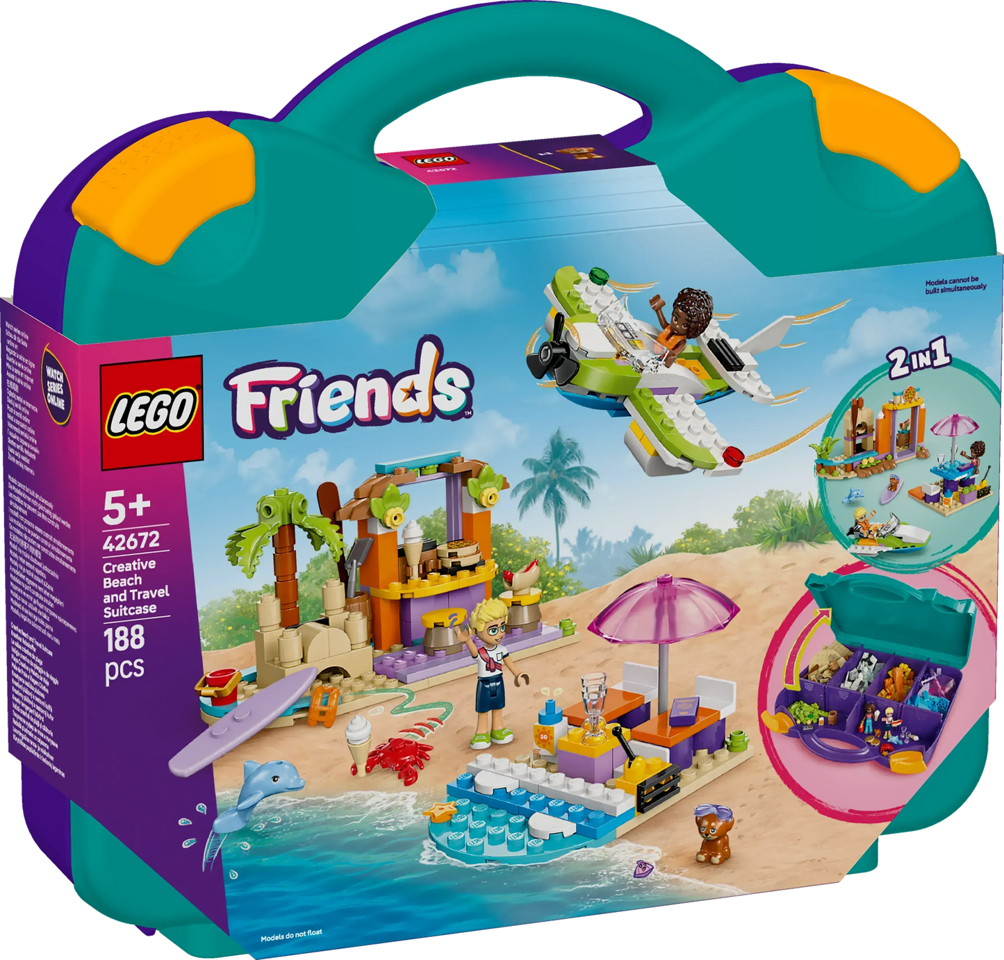LEGO Creative Beach and Suitcase 42672 Friends (Pre-Order: January 2025)