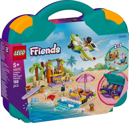 LEGO Creative Beach and Suitcase 42672 Friends (Pre-Order: January 2025)