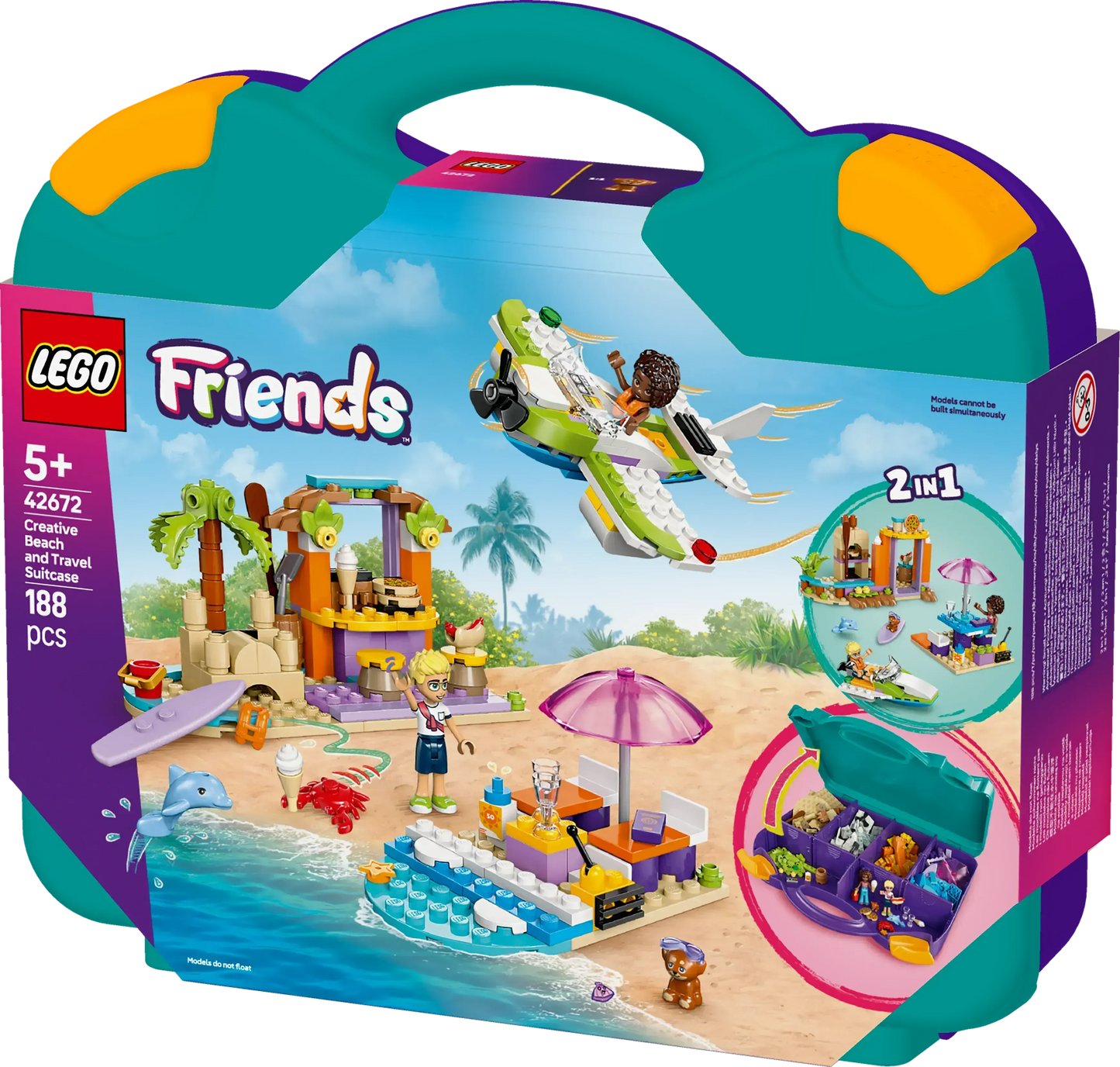 LEGO Creative Beach and Suitcase 42672 Friends (Pre-Order: January 2025)